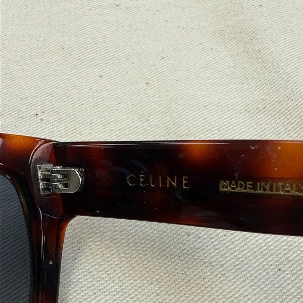 Celine Amber Tortoise Sunglasses